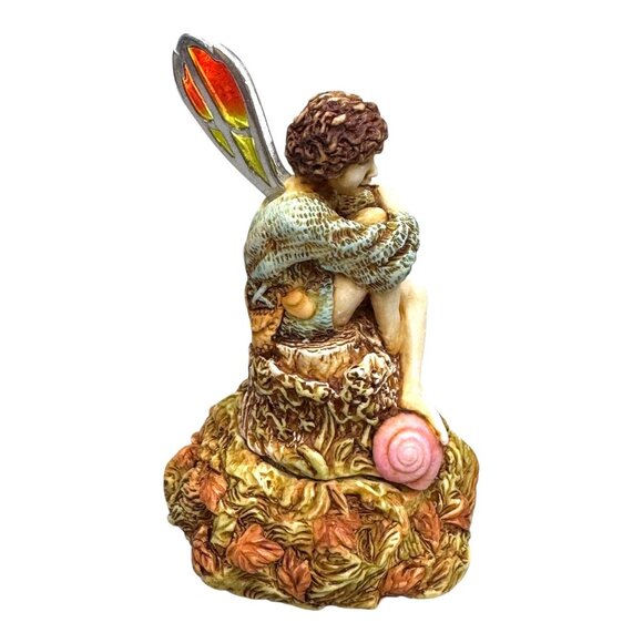 Isle Of Gramarye Autumn Harvest Faerie Children Trinket Box Box & Story Card - Picture 11 of 11